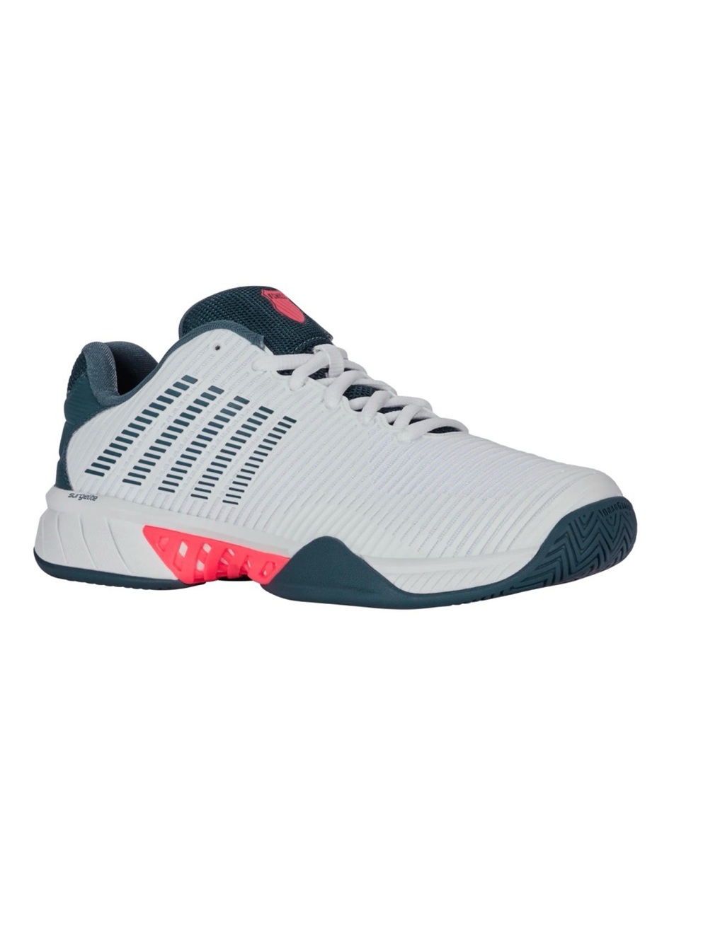 K-Swiss Hypercourt Express 2 Tennis Shoes Men’s 9.5 White Blue Pink - Picture 2 of 12